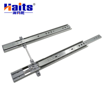 45mm Soft Close Interlock Slide Anti Tilt Drawer Slides Cabinet Parts