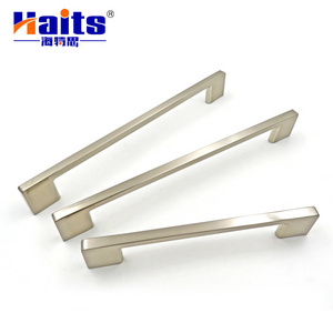 Satin Nickel Cabinet Pull Handle Zinc Alloy Handle For Furniture Bathroom Cabinet Handle