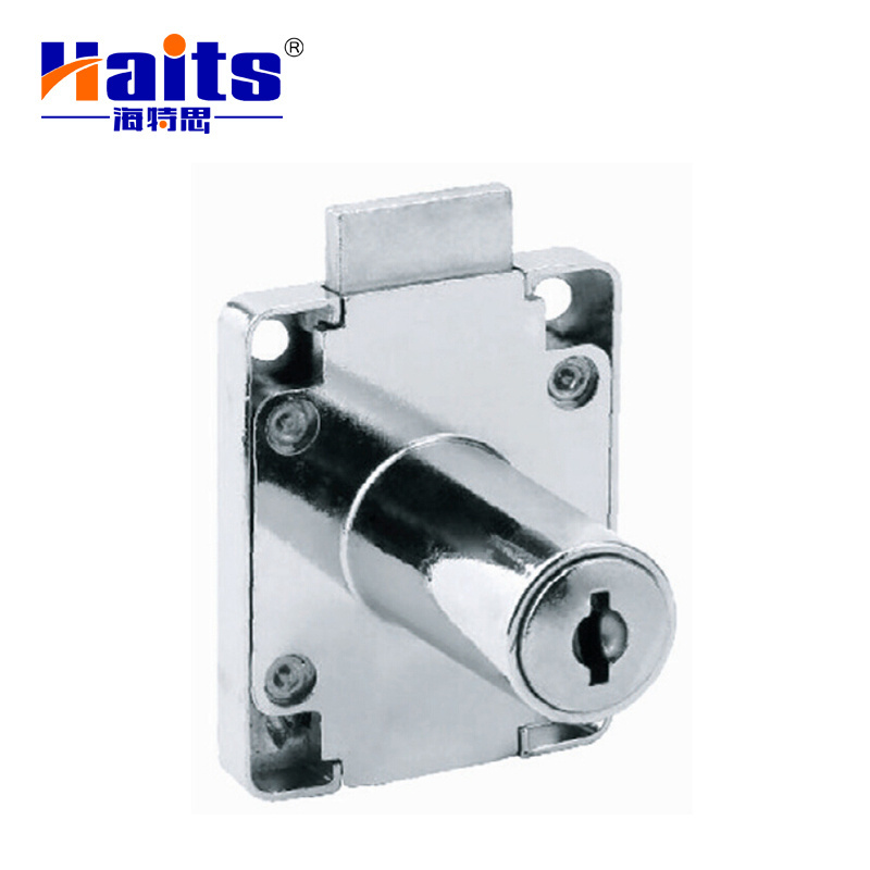 New Arrival Furniture Lock Zinc Alloy Side Drawer Lock Chrome Plating Lock