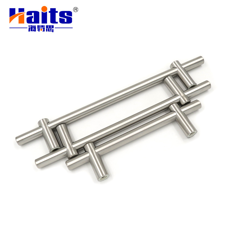 Hot Selling Stainless Steel Door Handle Satin Nickel Cabinet Pull Handle For Furniture Cabinet Door