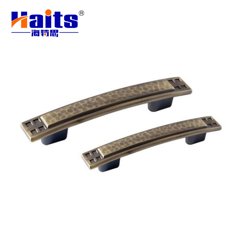 Satin Nickel Cabinet Pull Handle Zinc Alloy Handle For Furniture Bathroom Cabinet Handle