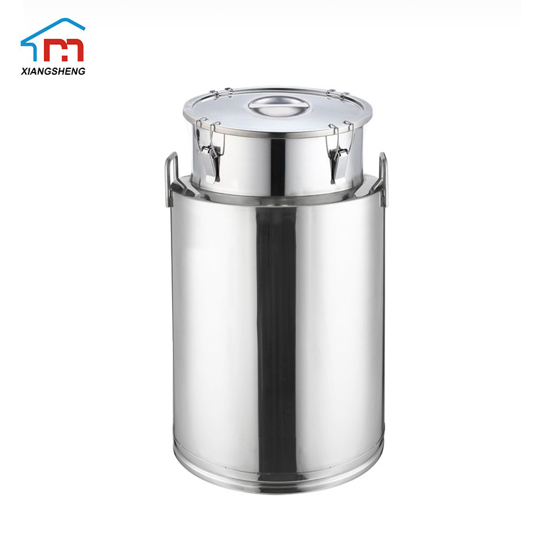 Hot selling product 50 liter galvanized steel milk barrel bucket stainless milk containers