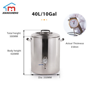 Original new for sale 10 gallon 30l 40l 50l 100l electric heating home mini brewing beer mash tun