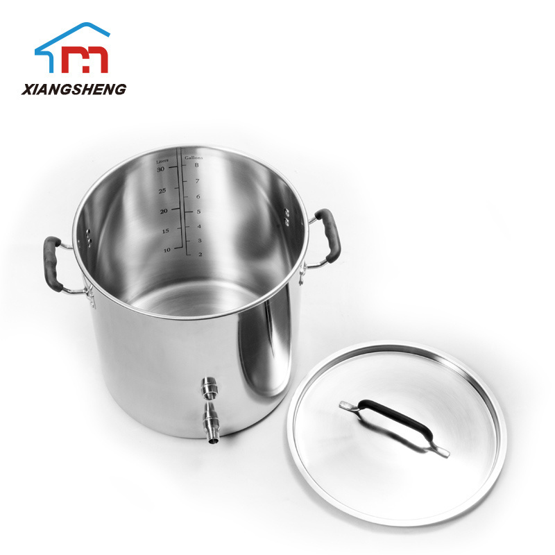 Cheap Micro Stainless Steel Brewery Mash Tun Equipment 200L Brew Kettle