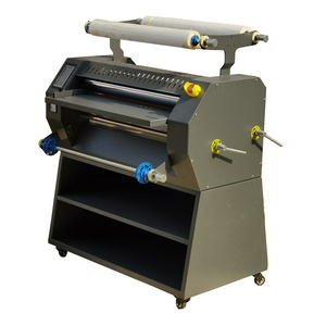 cold and hot laminated machine for glossy effect photo poster hot roll laminator machine