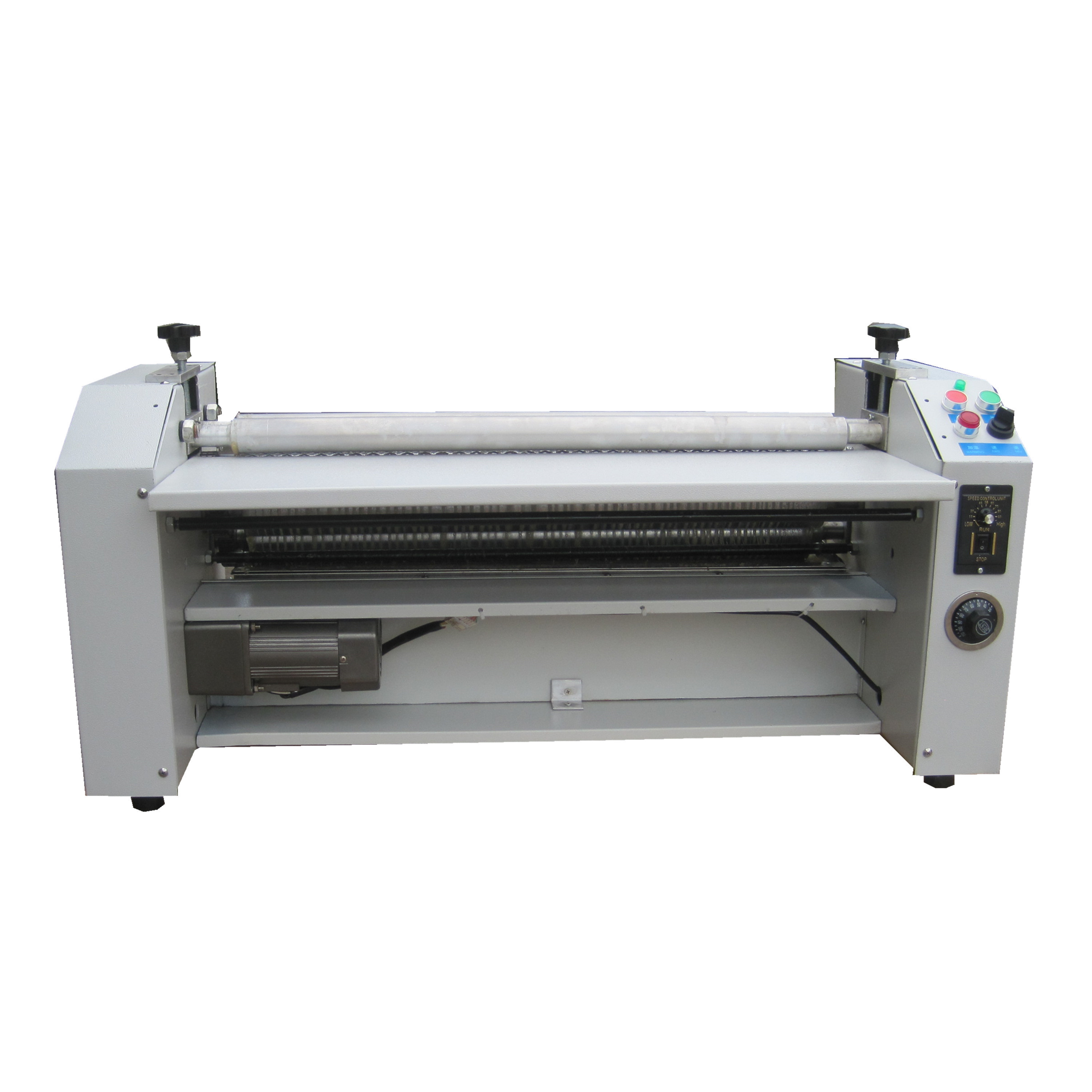 Texture roller hot melt glue laminating machine   gluing machine machine