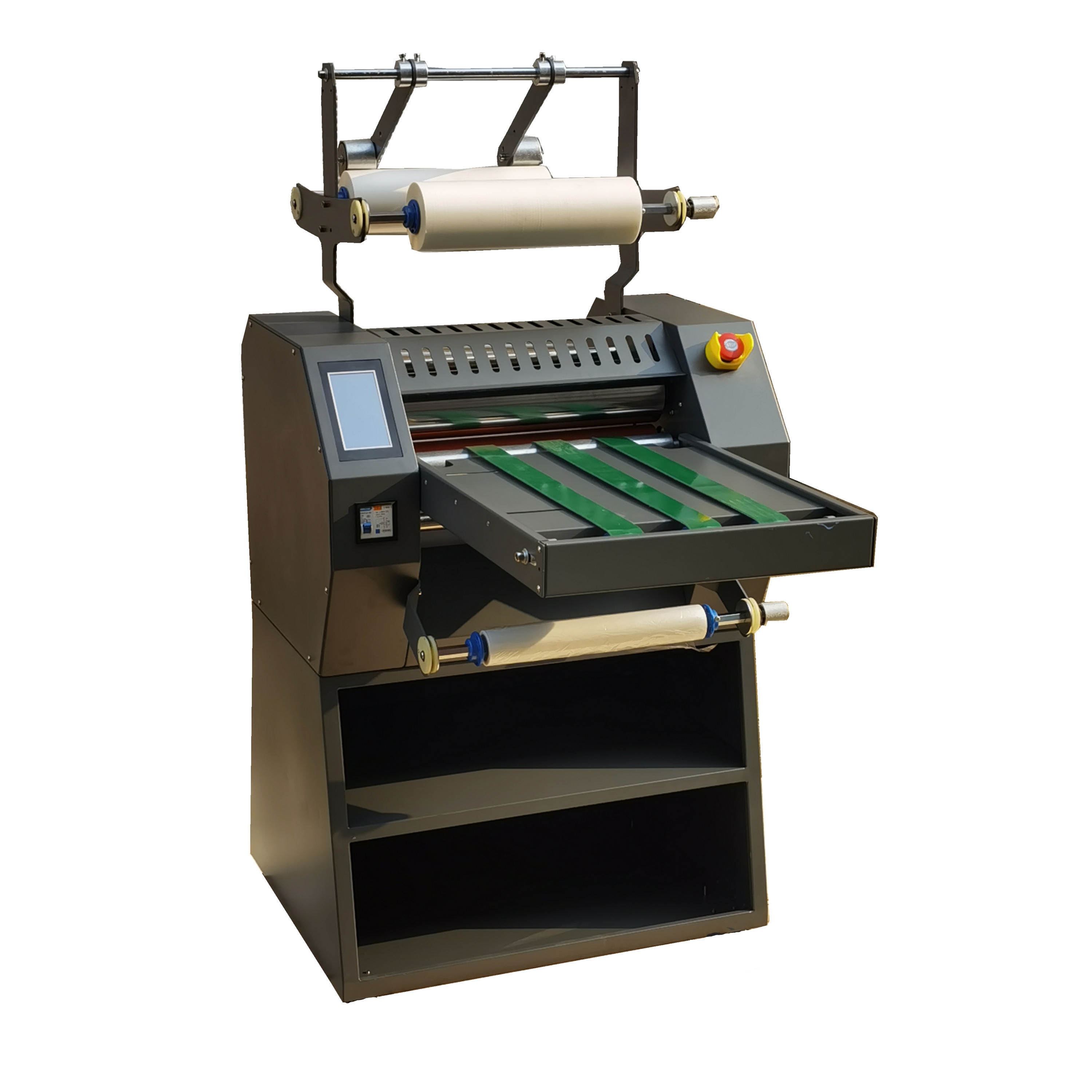 cold and hot laminated machine for glossy effect photo poster hot roll laminator machine