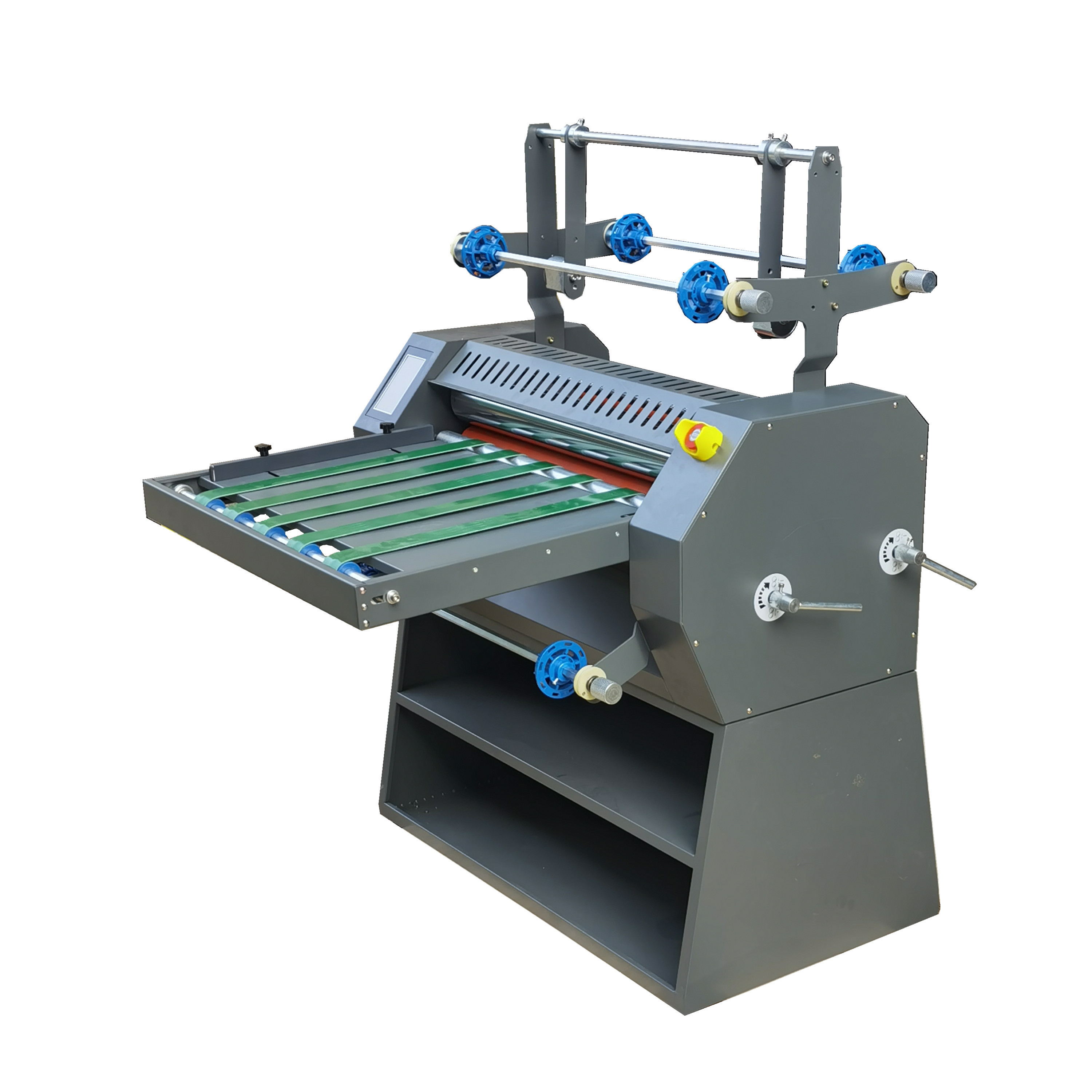 cold and hot laminated machine for glossy effect photo poster hot roll laminator machine