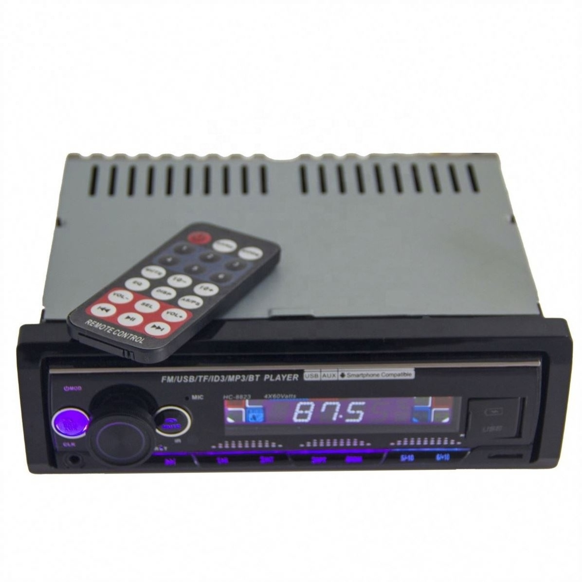 Hot Sale Export Autoradio 12v 24v Car Audio Mp3 Player Single Din With Fm Usb Tf Bt Handsfree Call And Answer