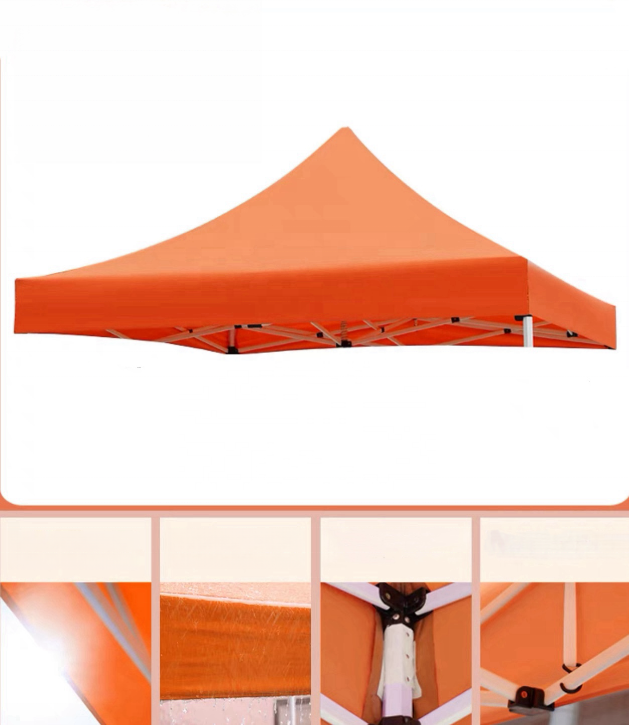 Big Aluminium Die Casting Foot Custom Printed 3x4.5 Folding Tent Gazebo Canopy for Trade Show Tents Outdoor Advertising