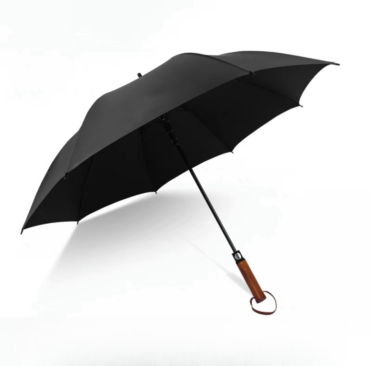 Chinese Factory 30 inch full fiberglass frame Custom Large windproof Big Size automatic open Golf Umbrella