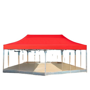 Custom Printed Commercial Promotion Gazebo Pop Up Canopy Tent With Wheeled Bag Packaging instant outdoor canopy