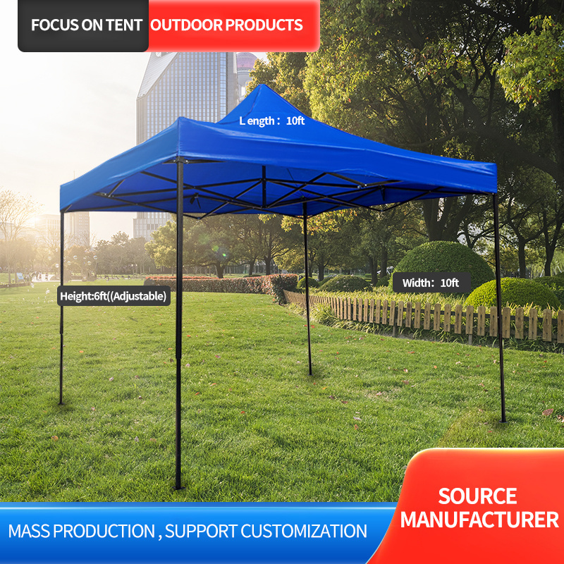 Factory Wholesale 3*3m Advertising Display Folding Outdoor Market Trade Show Tent