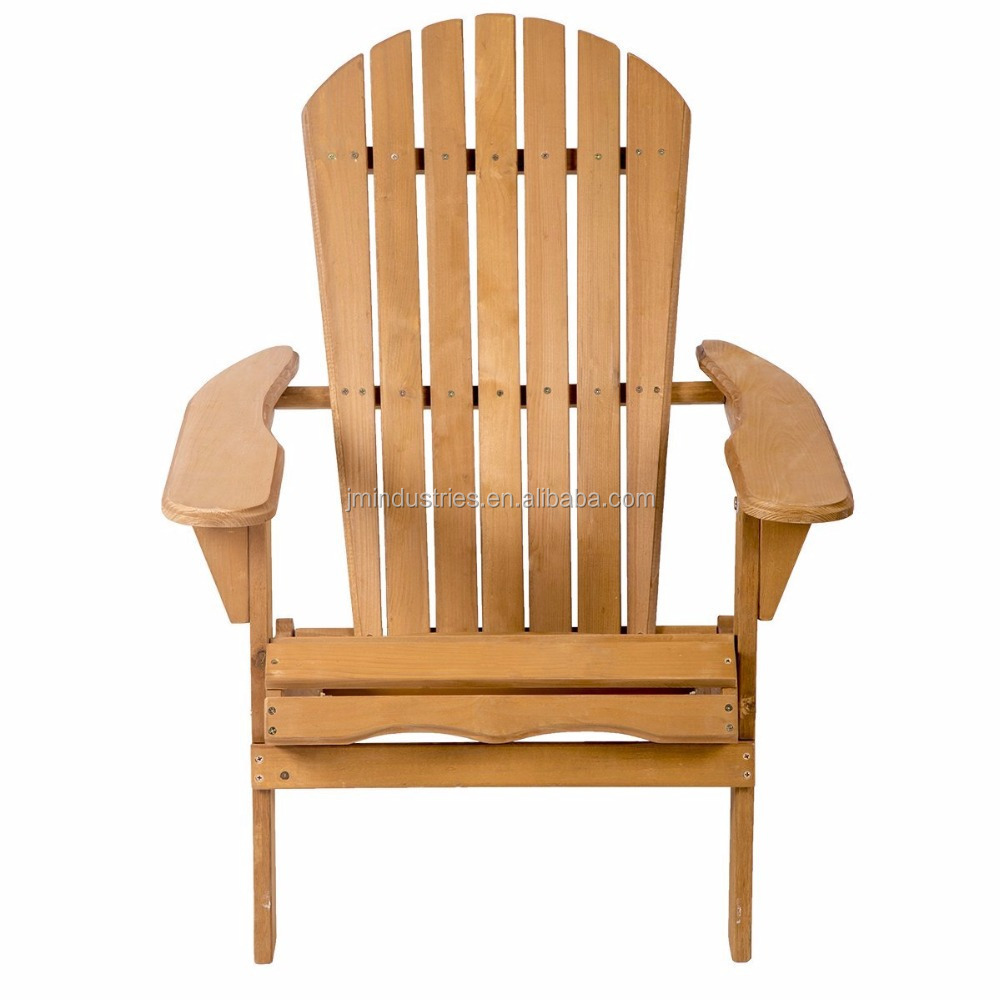 Outdoor Wood Adirondack Chair