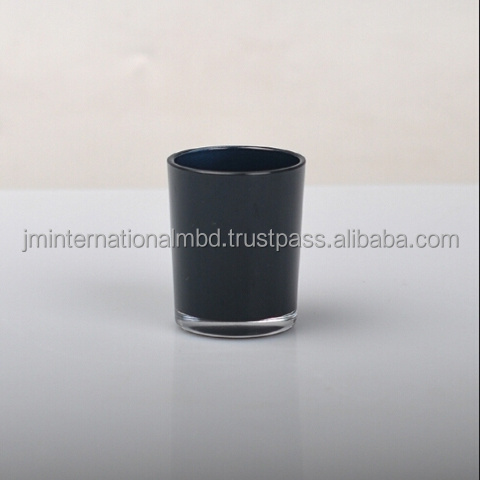 High Quality Glass Candle Jar Customized Glass Candle Cup Glass Tube Candle Holder