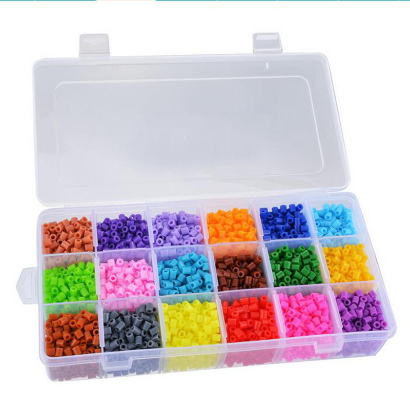 2.6mm 5 mm Hot sale diy hama beads Montessori educational toys beads for kids perler beads best selling yi run