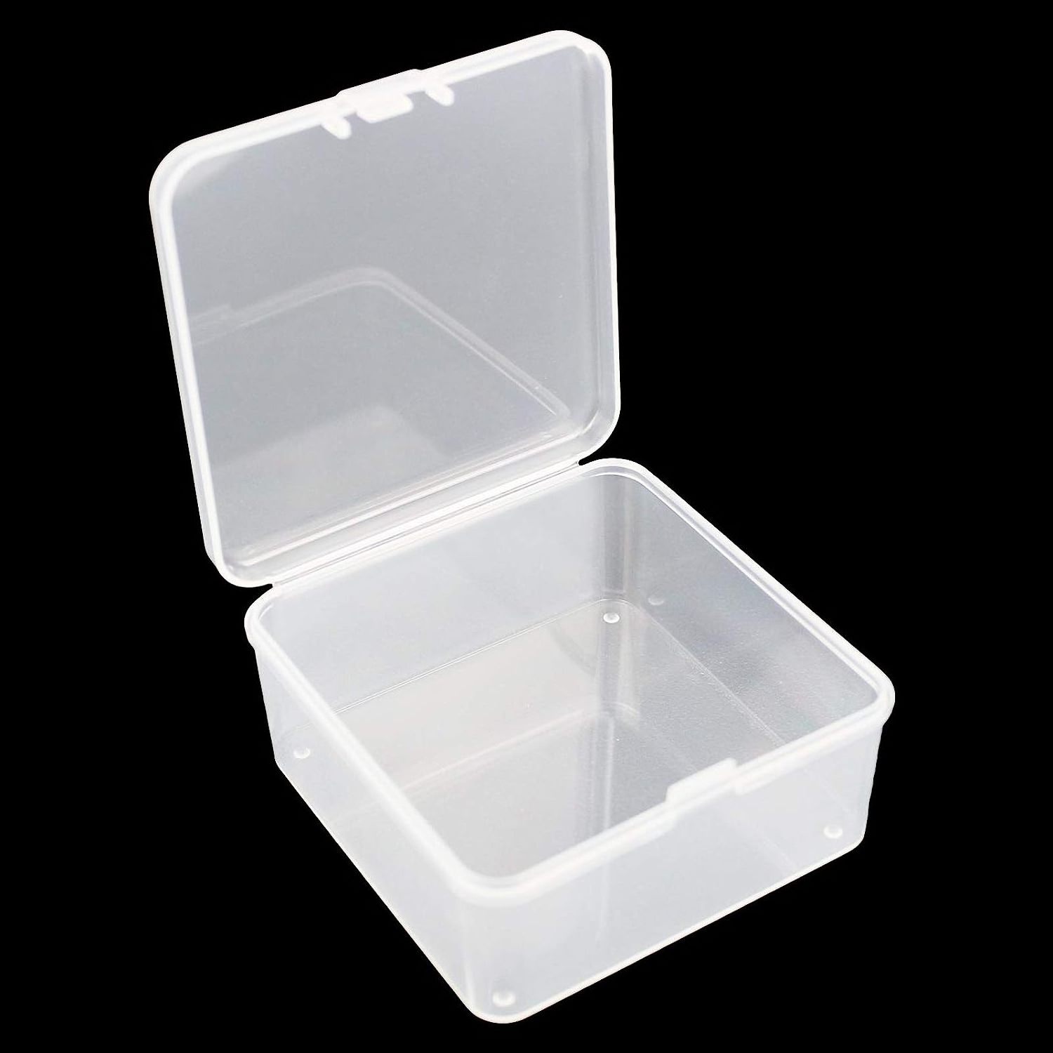 wholesale transparent small cute box plastic storage clear plastic box for Small Items and Other Craft Projects