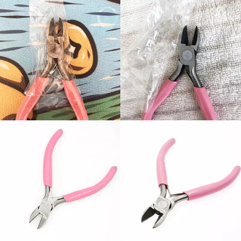 Jewelry Pliers Pink Handle multi function Jewelry Pliers Tools Equipment Kit for DIY jewellery Accessory pliers