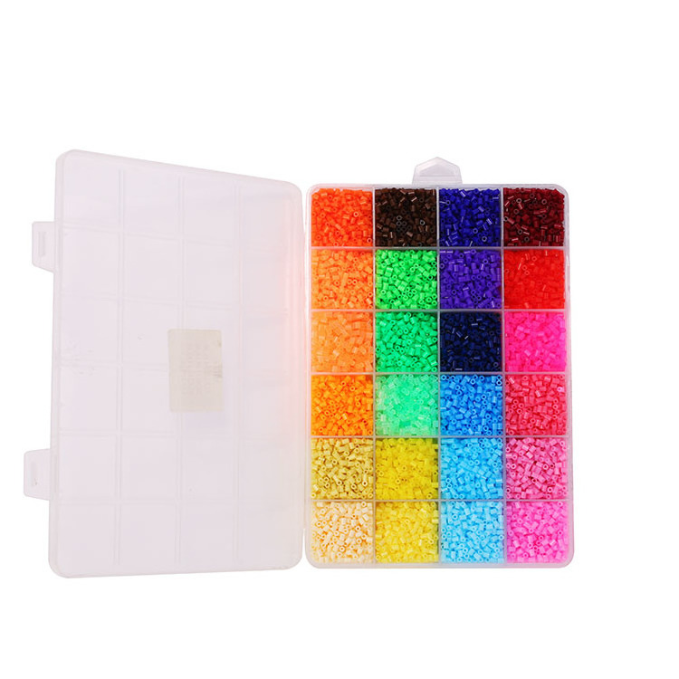 2.6mm 5 mm Hot sale diy hama beads Montessori educational toys beads for kids perler beads best selling yi run