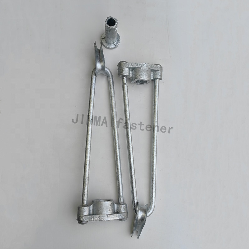 High Quality Hot- Dip Galvanized Bow Type Stay Rod Stay Bow Power Line Fitting