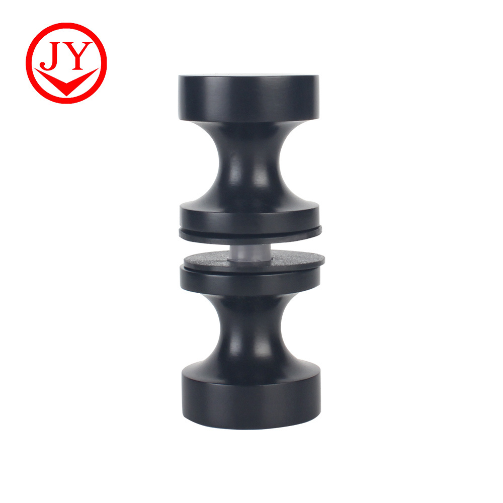 Hot Selling Zinc Alloy Matt Black Shower Door Knob