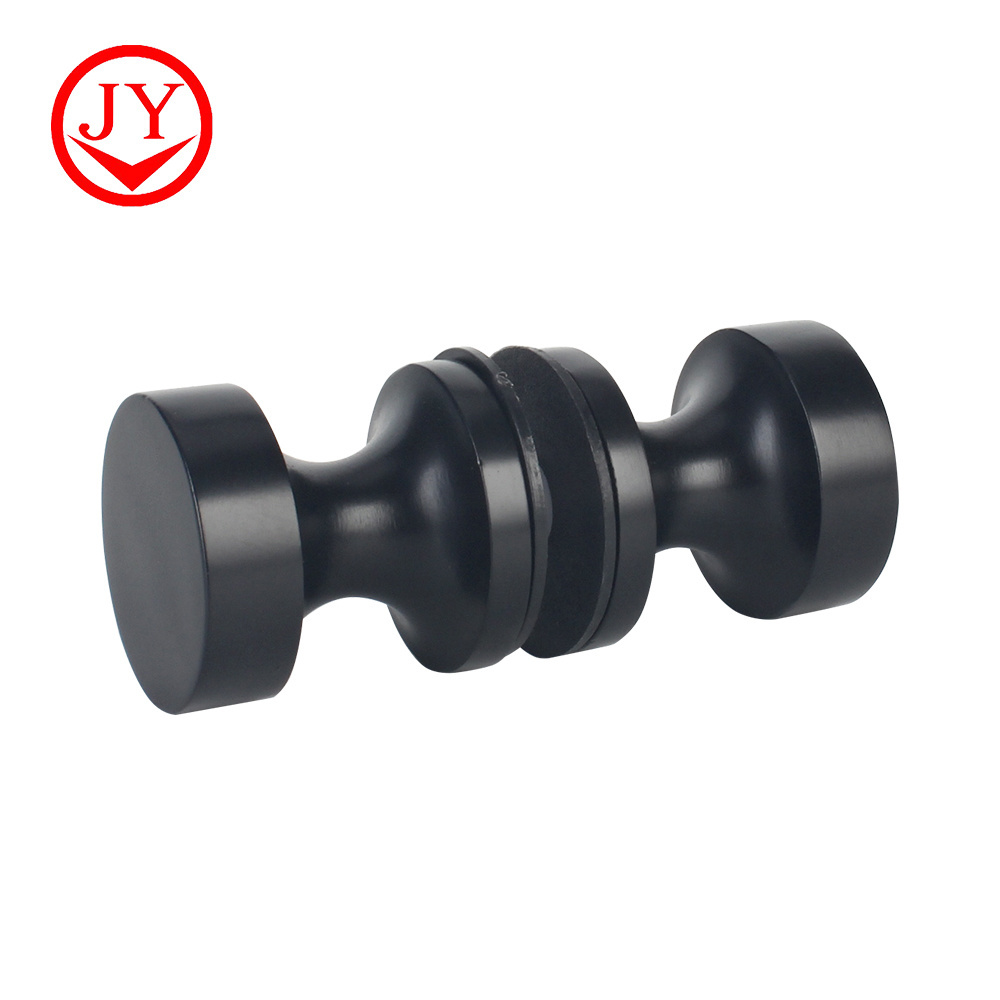 Hot Selling Zinc Alloy Matt Black Shower Door Knob