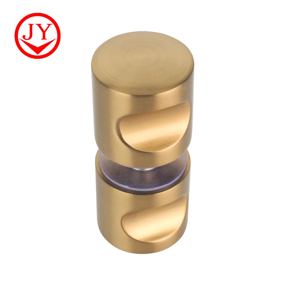 High Quality New Shower Room Door Knob Bathroom Furniture Solid Brass Fixed Glass Door shower fitting pull glass door handle