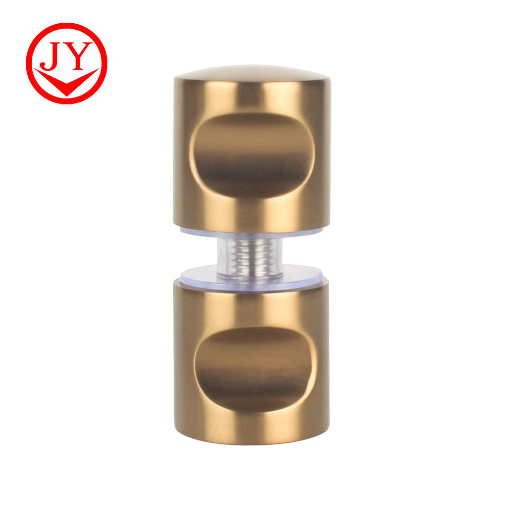 High Quality New Shower Room Door Knob Bathroom Furniture Solid Brass Fixed Glass Door shower fitting pull glass door handle