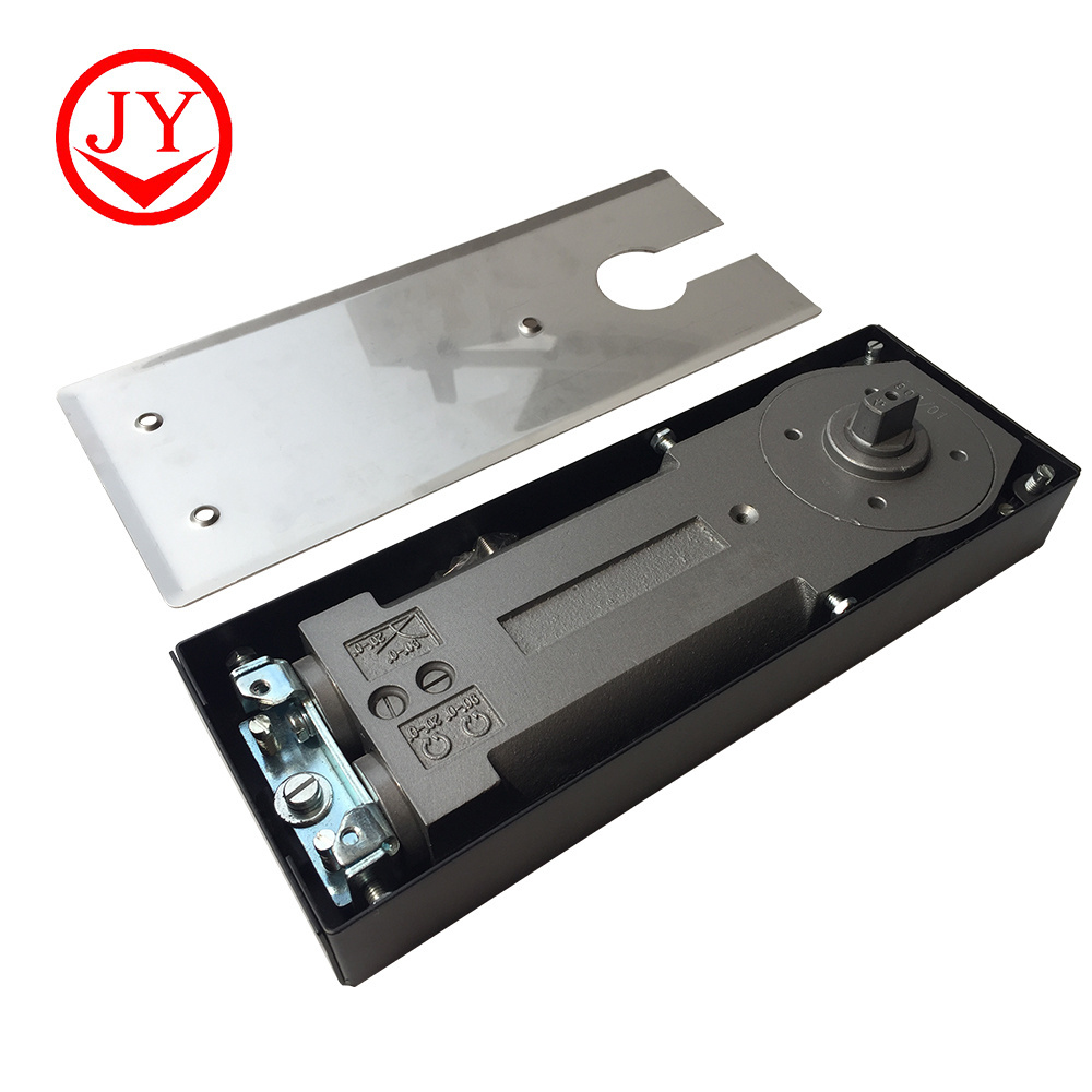 Two speed adjusted stainless steel floor spring / double cylinder hydraulic floor hinge/hydrauic bottom pivot hinge door closer