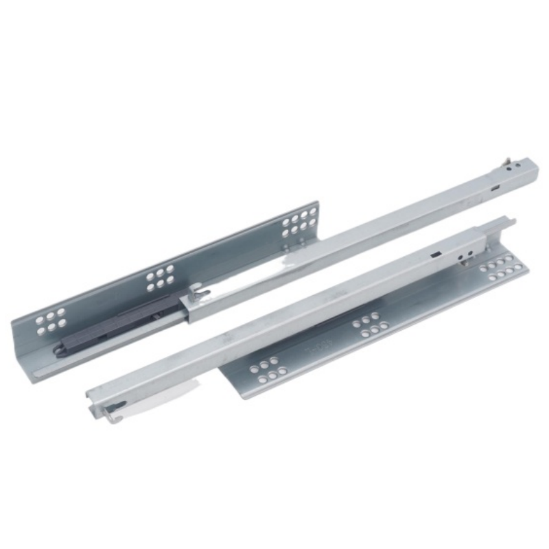 Factory Customized Stainless Steel Undermount Hydraulic Drawer Rail Soft Closing Heavy Duty Sliding Drawers