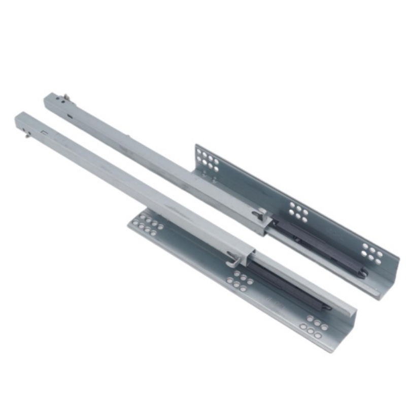 Factory Customized Stainless Steel Undermount Hydraulic Drawer Rail Soft Closing Heavy Duty Sliding Drawers