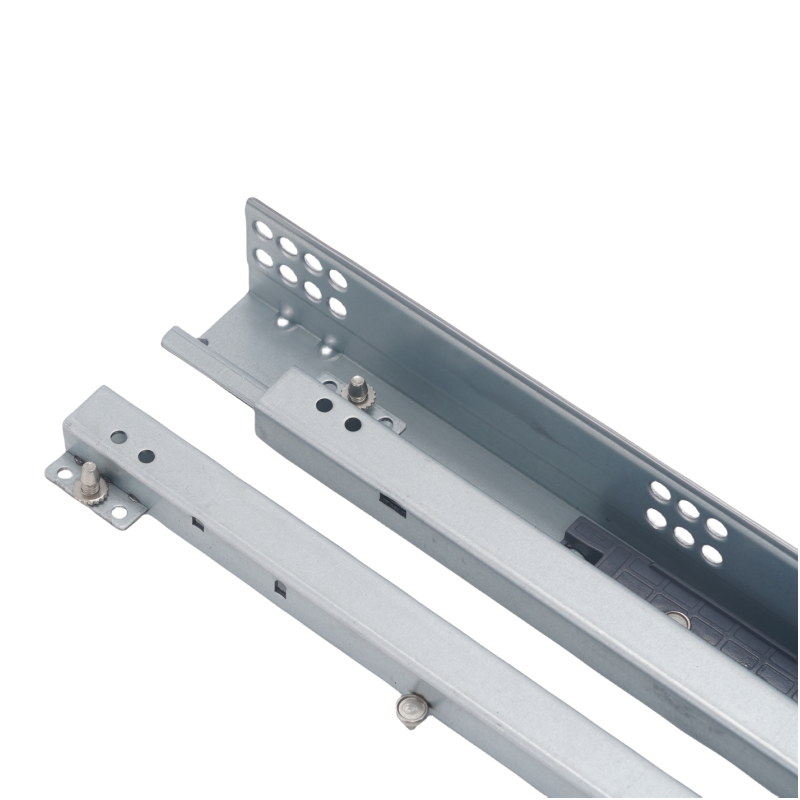 Factory Customized Stainless Steel Undermount Hydraulic Drawer Rail Soft Closing Heavy Duty Sliding Drawers