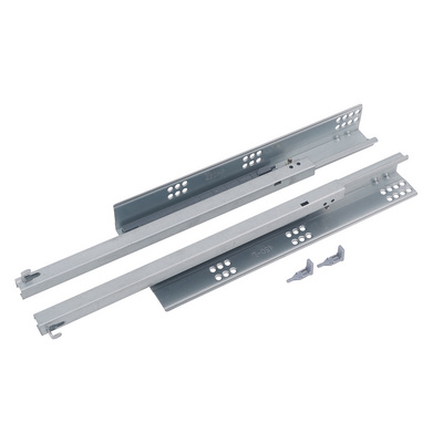 Best Selling Half Extension Undermount Soft Close Drawer Slide Stainless Steel Drawer Slide 304