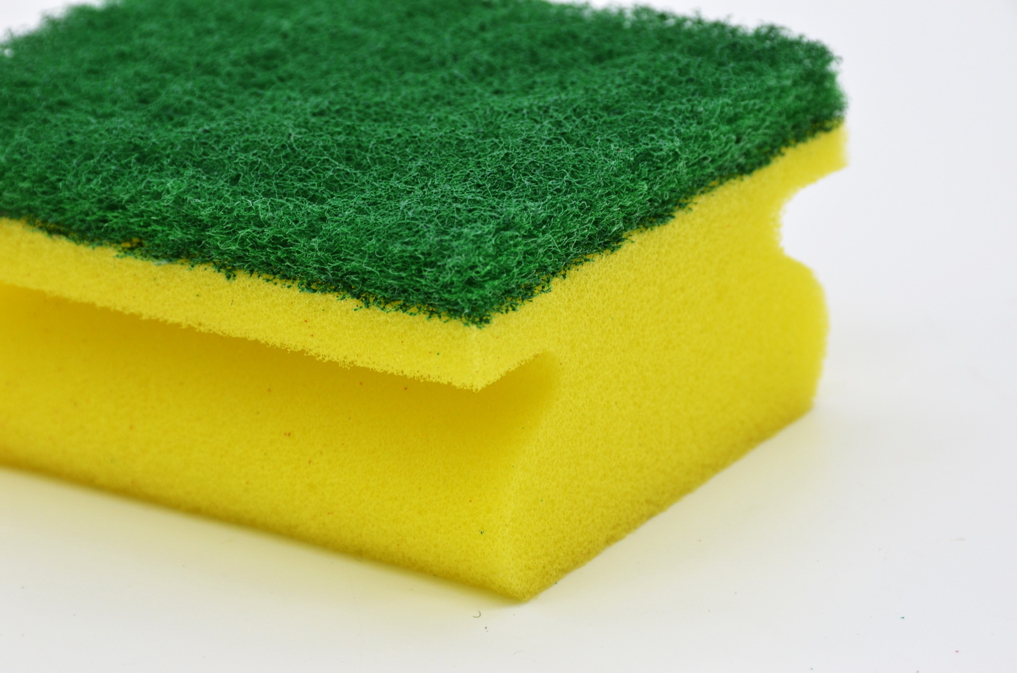 Factory Price Non Abrasive Nylon Cleaning Pad New Products Green Compressed Cellulose Scourer Roll Sponge