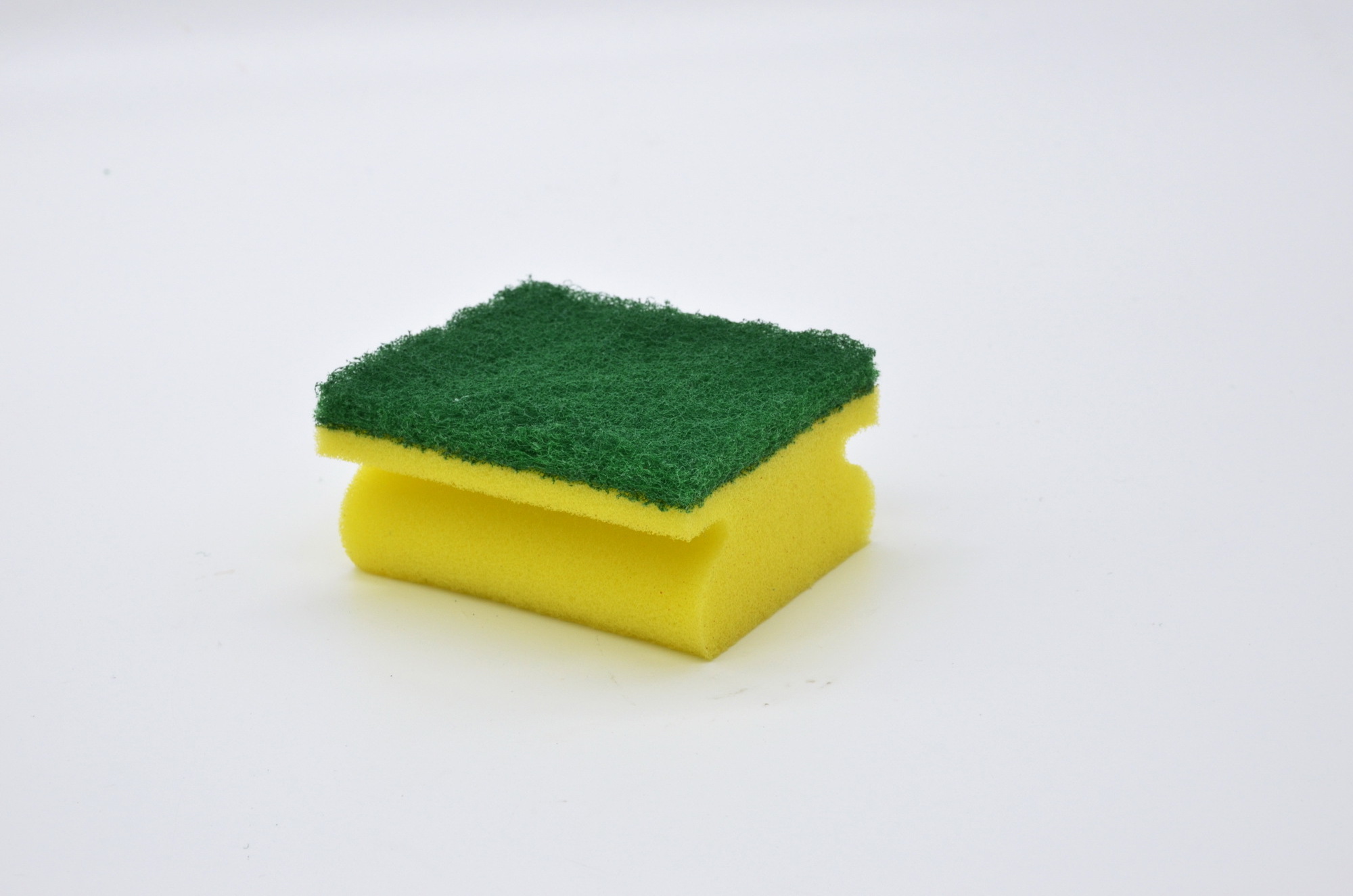 Factory Price Non Abrasive Nylon Cleaning Pad New Products Green Compressed Cellulose Scourer Roll Sponge