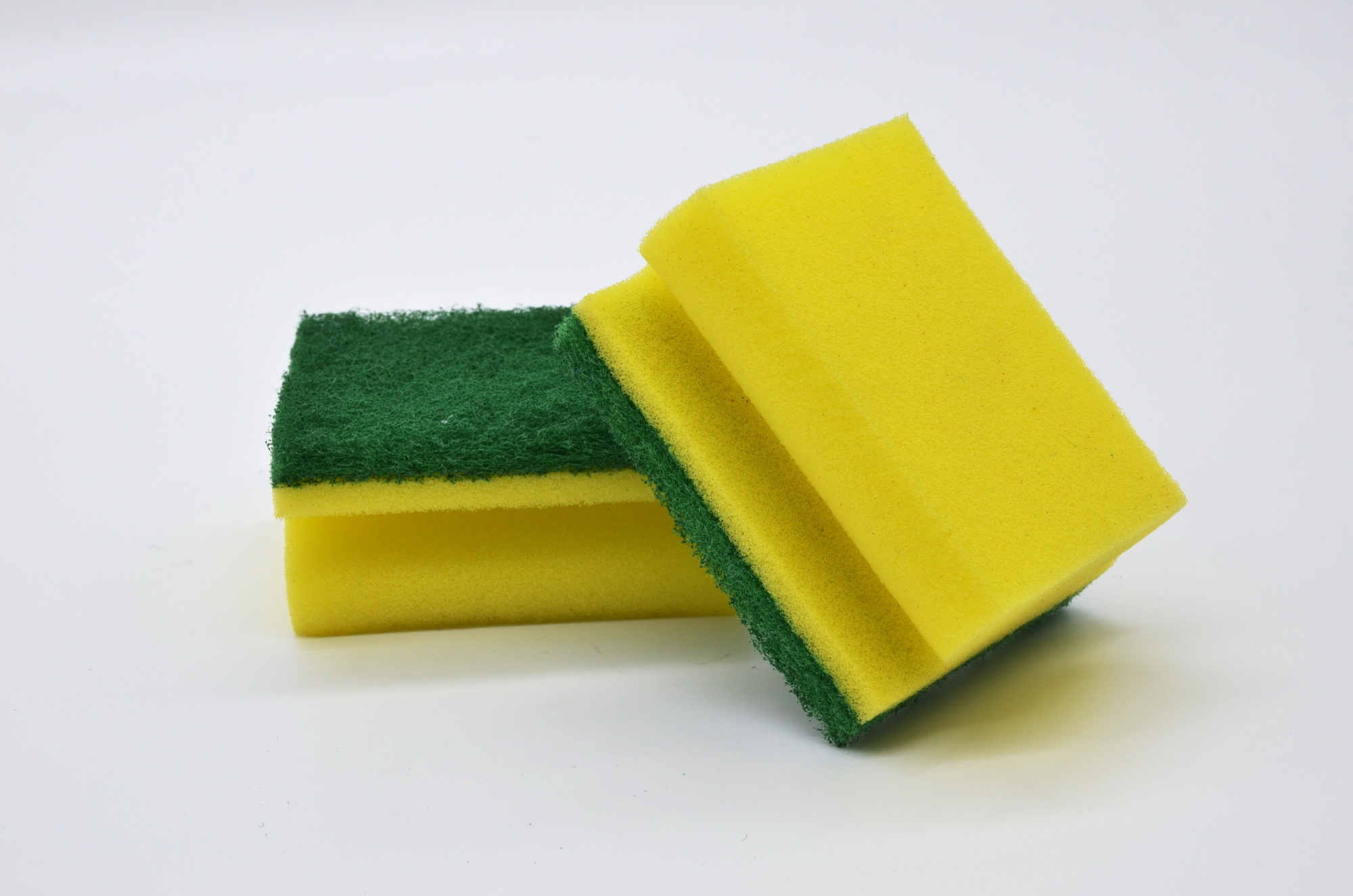 Factory Price Non Abrasive Nylon Cleaning Pad New Products Green Compressed Cellulose Scourer Roll Sponge