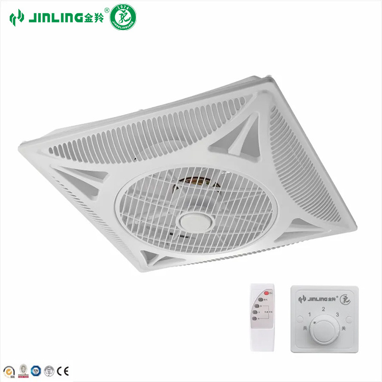 Ceiling mount Fan for Home office commercial premises with light remote control ventilating fan