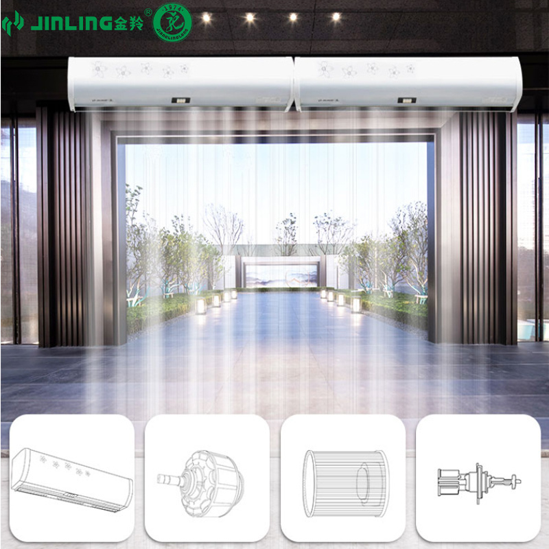 Hot Sale centrifugal 1200mm wall mounted wind Indoor Thin air curtain