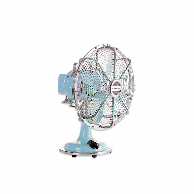 Vintage 8 Inch Metal Table Retro Fan Mechanical 25 Customized 220V Portable Fan Ball Bearing Air Cooling Fan