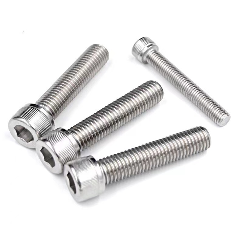 Manufacturer Stainless Steel 304/316 Bolts M1.4-M30 Hexagon socket DIN912 Cylinder Socket Head Cap Allen Bolt Cap Screw