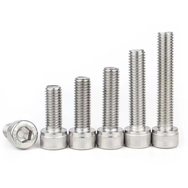 Manufacturer Stainless Steel 304/316 Bolts M1.4-M30 Hexagon socket DIN912 Cylinder Socket Head Cap Allen Bolt Cap Screw