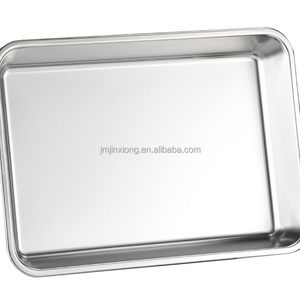 High Quality Stainless Steel Sheet Pan/Food Tray/Baking Pan Bakery Oven Use Cookie And Baking Sheets