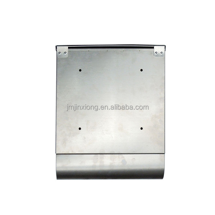 Large Capacity Commercial Wall Mount Lockable Stainless Steel Mailbox