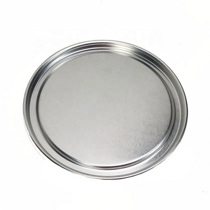 Round Hemming Classic Silver Mirrored Aluminum Alloy Bakeware Cake Baking Pan Pizza Pan Cover Bread Baking Tray Lid