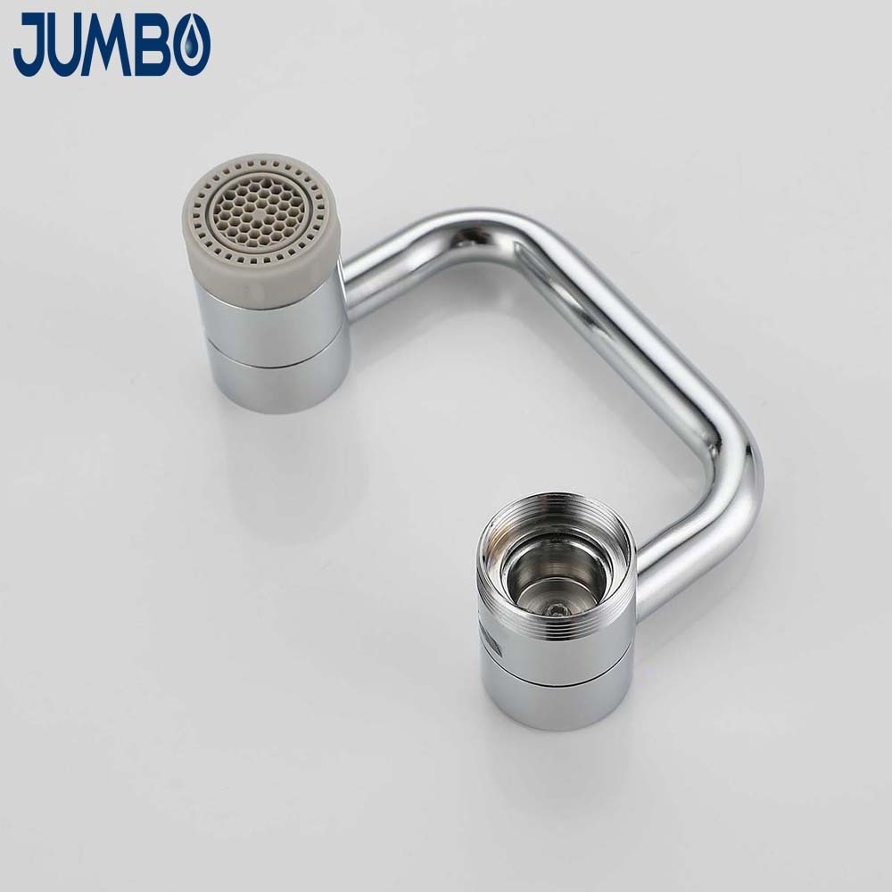 Universal Faucet Extender 1080 Rotating Faucet Aerator with 2 Water Outlet Modes copper material