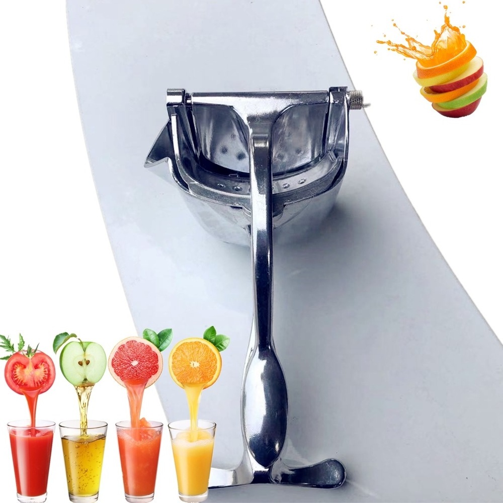 Portable Orange Hand Press Stainless Steel Juicer Extractor Commercial Manual Fruit Juicer