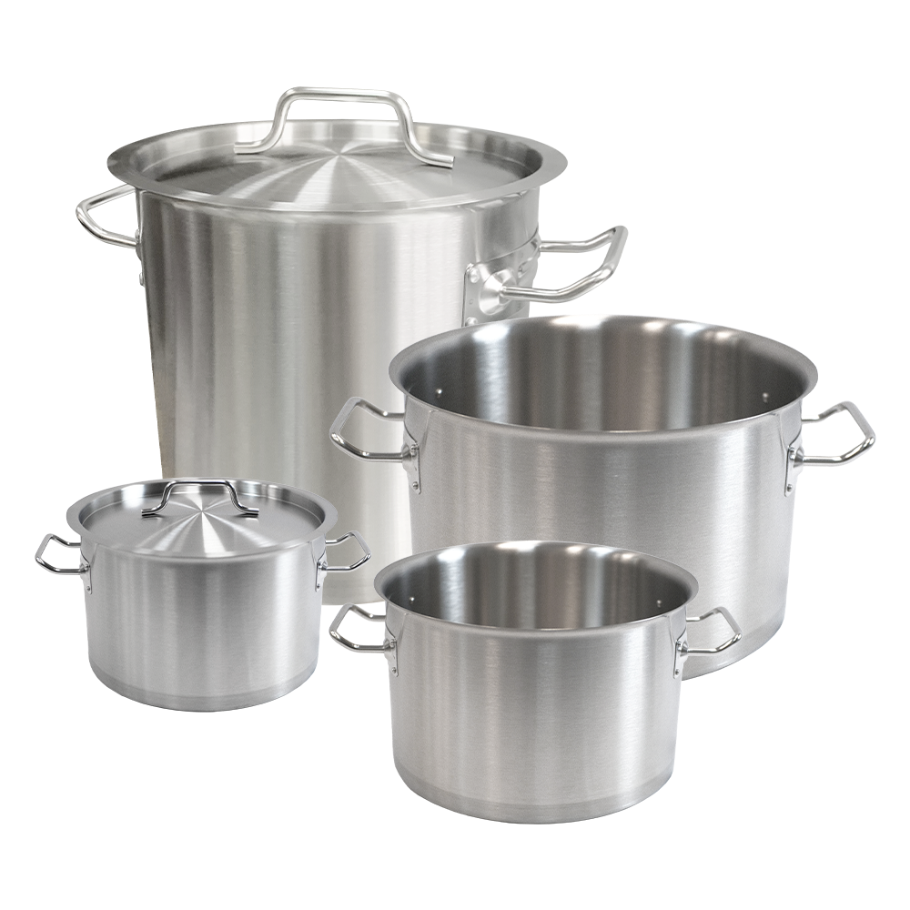 Wholesale Cookware  Large Stainless Steel Water Soup Pot 20 Liter Stainless Steel Stock Pot With Lid