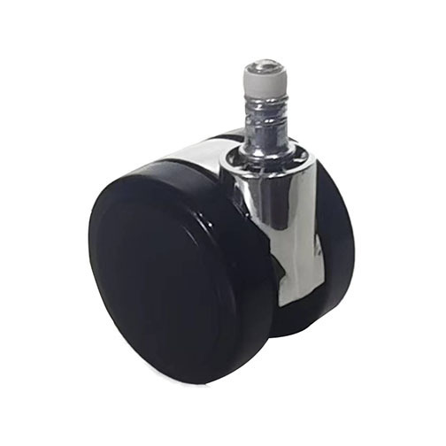 KEDE Factory Directly Best Sell Durable Gaming Chair Part Plastic Inset Furniture Casters PU Chair  Swivel Caster Wheels