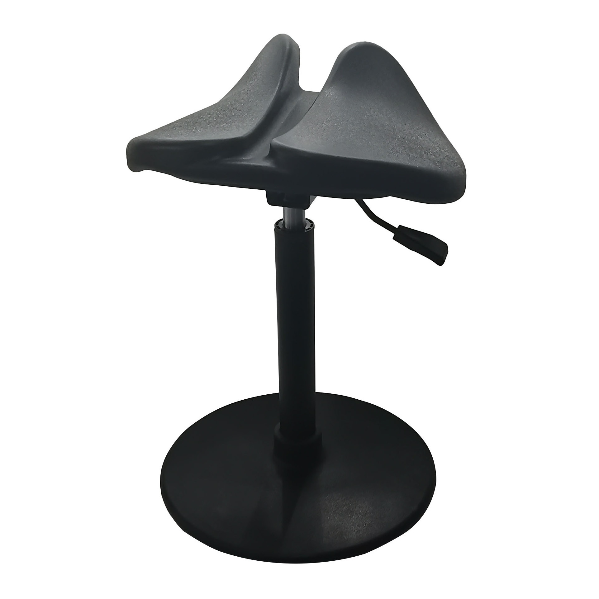 KEDE Factory Directly PU Leather Adjustable Saddle Stool antistatic chair