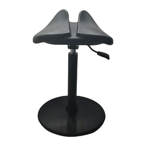 KEDE Factory Directly PU Leather Adjustable Saddle Stool antistatic chair